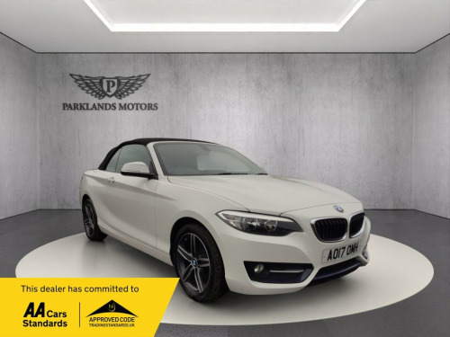 BMW 2 Series  2.0 218d Sport Convertible 2dr Diesel Manual Euro 