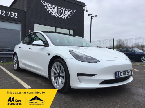 Tesla Model 3  (Dual Motor) Long Range Saloon 4dr Electric Auto 4