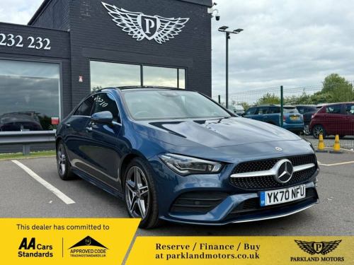 Mercedes-Benz CLA  1.3 CLA200 AMG Line (Premium Plus 2) Coupe 4dr Pet