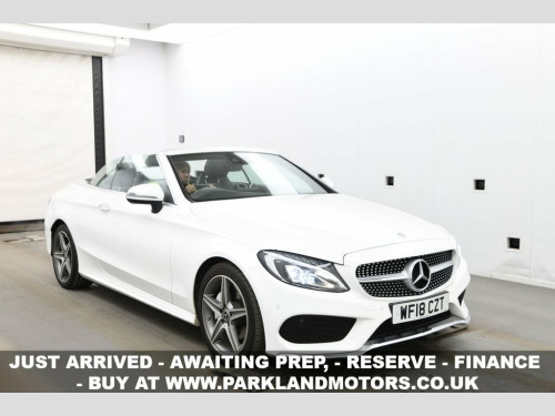 Mercedes-Benz C-Class C200 2.0 C200 AMG Line Cabriolet 2dr Petrol G-Tronic+ E