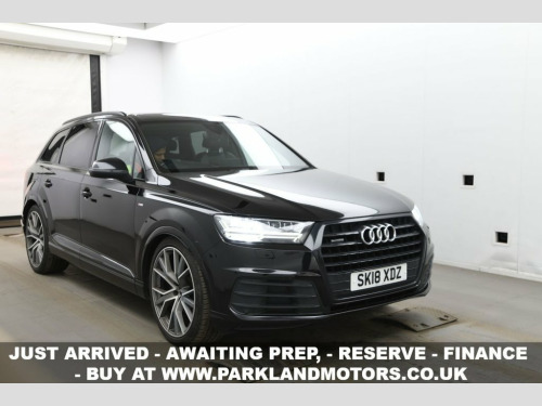 Audi Q7  3.0 TDI V6 Black Edition SUV 5dr Diesel Tiptronic 