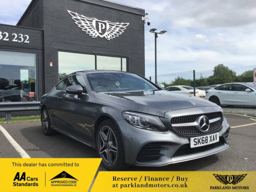 Mercedes-Benz C-Class C200 1.5 C200 MHEV AMG Line (Premium) Coupe 2dr Petrol 