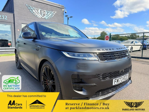 Land Rover Range Rover Sport  3.0 P550e 38.2kWh Autobiography SUV 5dr Petrol Plu