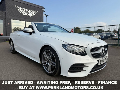 Mercedes-Benz E-Class E300 2.0 E300 AMG Line Cabriolet 2dr Petrol G-Tronic+ E