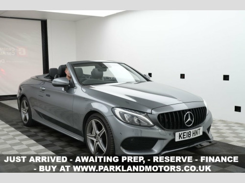 Mercedes-Benz C-Class C300 2.0 C300 AMG Line Cabriolet 2dr Petrol G-Tronic+ E