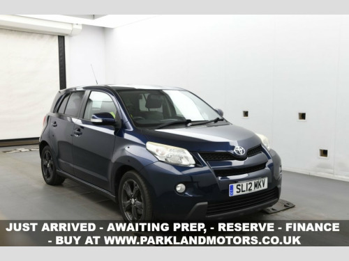 Toyota Urban Cruiser  1.33 Dual VVT-i SUV 5dr Petrol Manual Euro 4 (s/s)
