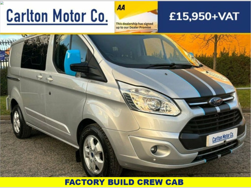 Ford Transit Custom  310 TDCi 130 LIMITED L1 H1 DOUBLE CAB 6 SEATER FWD