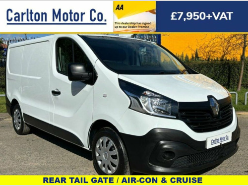 Renault Trafic  1.6 SL29 BUSINESS DCI 120 BHP [ REAR TAILGATE+ A/C