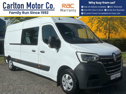 Renault Master  2.3 dCi 35 Business+ Crew Van Double Cab 5dr Diese