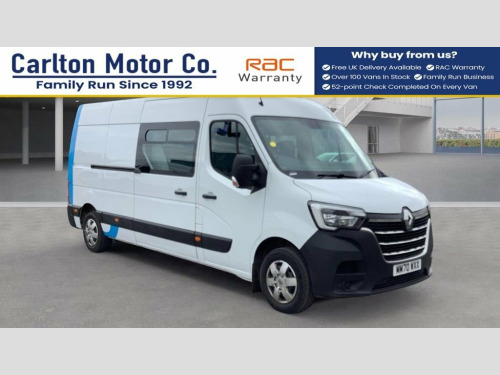 Renault Master  2.3 dCi 35 Business+ Crew Van Double Cab 6dr LWB M