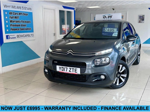 Citroen C3  1.2 PURETECH FLAIR S/S 5d 109 BHP