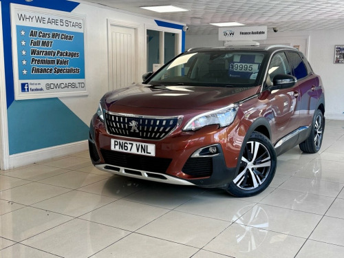 Peugeot 3008 Crossover  1.2 PURETECH S/S ALLURE 5d 130 BHP