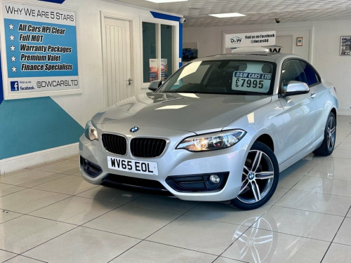 BMW 2 Series  2.0 220I SPORT 2d 181 BHP