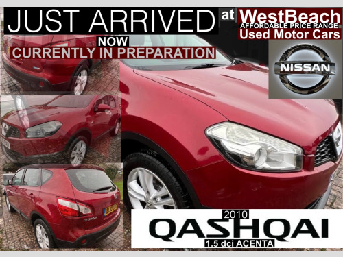 Nissan Qashqai  1.5 dCi Acenta SUV 5dr Diesel Manual 2WD Euro 4 (106 ps)