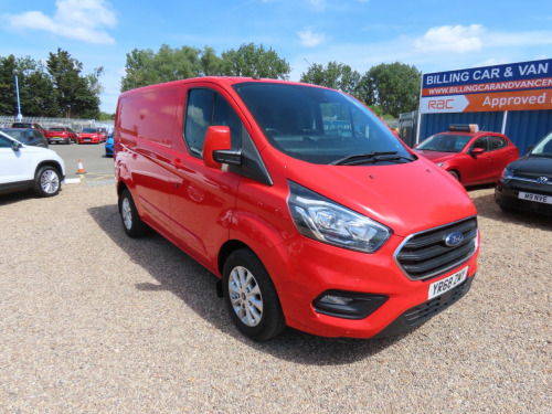 Ford Transit Custom  2.0 EcoBlue 130ps L1 H1 Low Roof Limited Van - NO VAT
