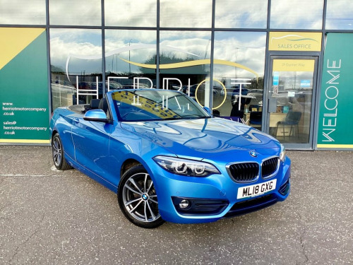 BMW 2 Series  1.5 218i Sport Convertible 2dr Petrol Manual Euro 