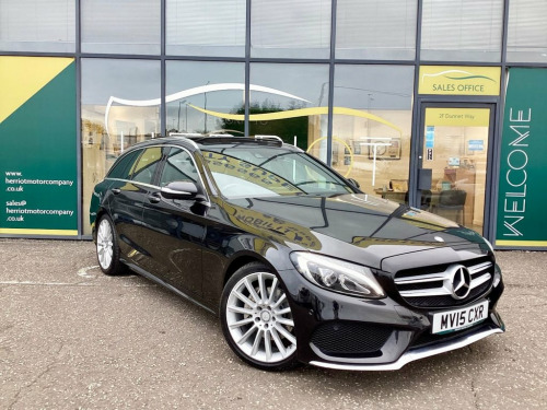 Mercedes-Benz C-Class C220 2.1 C220 BlueTEC AMG Line Estate 5dr Diesel G-Tron