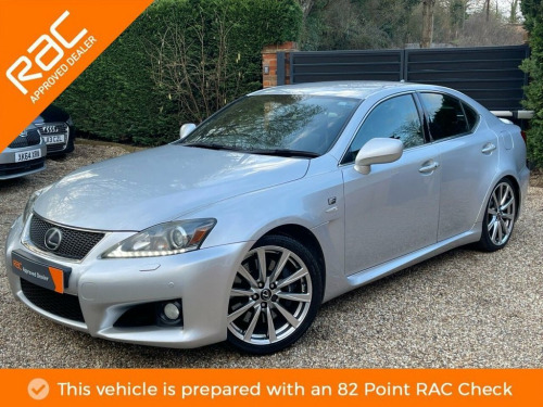Lexus IS  5.0 F 4d 417 BHP RAC APPROVED, LOW RATE FINANCE