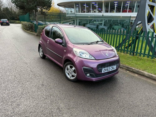 Peugeot 107  1.0 12V Allure Hatchback 3dr Petrol Manual Euro 5  
