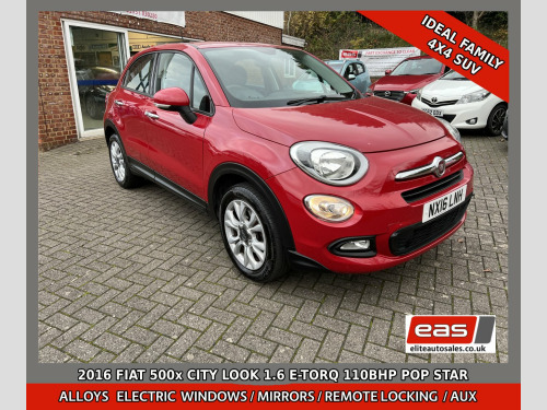 Fiat 500X  1.6 500x City Look 1.6 E-torq 110hp Pop Star