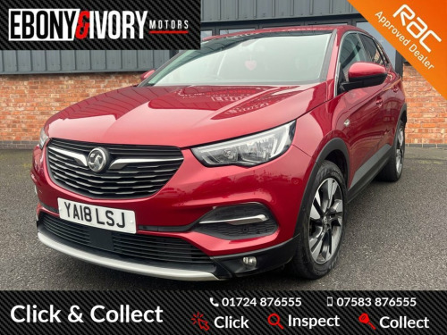 Vauxhall Grandland X  1.2 Turbo Sport Nav SUV 5dr Petrol Manual Euro 6 (