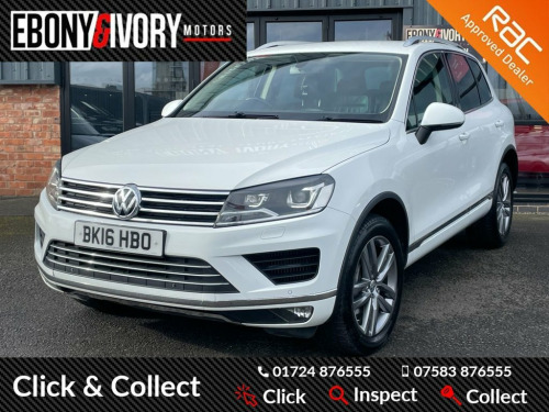 Volkswagen Touareg  3.0 TDI V6 BlueMotion Tech SE SUV 5dr Diesel Tiptr