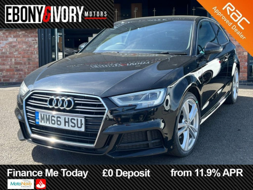 Audi A3  2.0 TDI S line Hatchback 3dr Diesel S Tronic Auto 