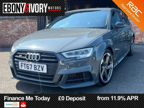 Audi S3  2.0 TFSI Black Edition Sportback 5dr Petrol S Tron