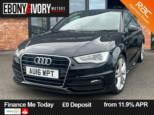 Audi A3  2.0 TDI S line Hatchback 3dr Diesel Manual Euro 6 