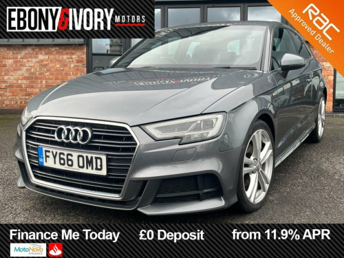 Audi A3  1.6 TDI S line Hatchback 3dr Diesel Manual Euro 6 