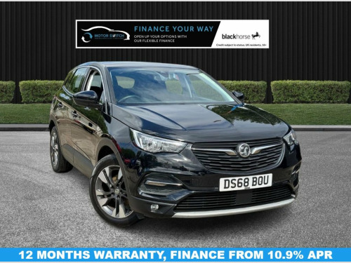 Vauxhall Grandland X  1.5 SPORT NAV S/S 5d 129 BHP 2 KEYS, 3 SERVICE STA