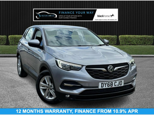 Vauxhall Grandland X  1.2 SE S/S 5d 129 BHP 12 MONTHS WARRANTY, 4 X SERV