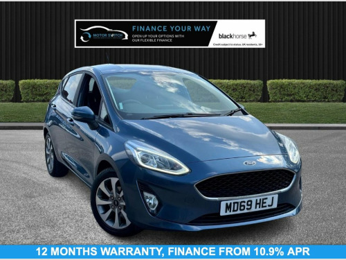 Ford Fiesta  1.0 TREND 5d 94 BHP 12 MONTHS WARRANTY & MOT, 