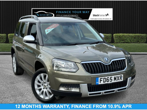 Skoda Yeti Outdoor  1.2 SE TSI DSG 5d 109 BHP 2 KEYS, 6 X SERVICES, 1 