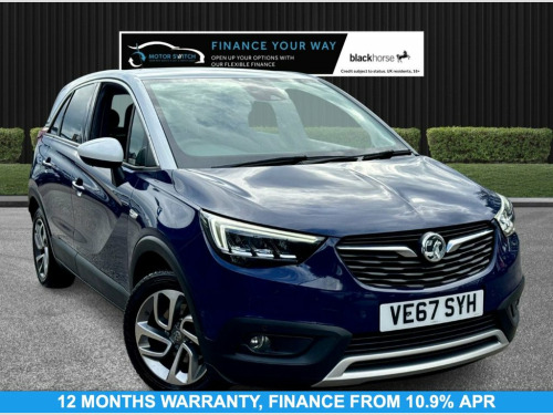 Vauxhall Crossland X  1.2 TECH LINE NAV ECOTEC S/S 5d 109 BHP FRESH SERV