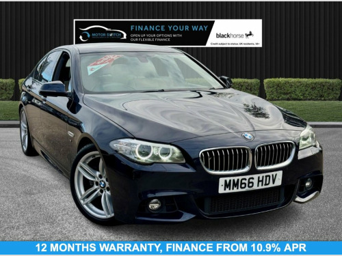 BMW 5 Series  2.0 520d M Sport Saloon 4dr Diesel Auto Euro 6 (s/