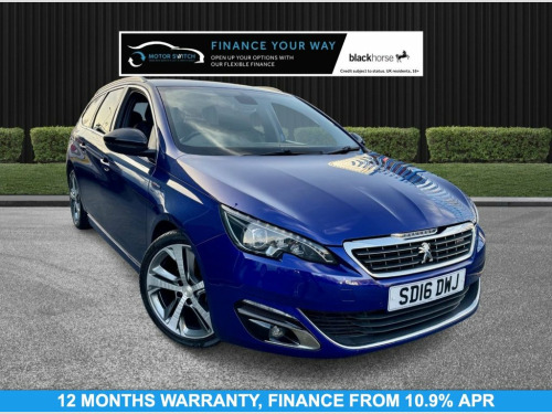 Peugeot 308 SW  1.2 PureTech GT Line Estate 5dr Petrol EAT Euro 6 