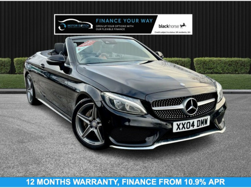 Mercedes-Benz C-Class  2.1 C220d AMG Line Cabriolet 2dr Diesel Manual Eur