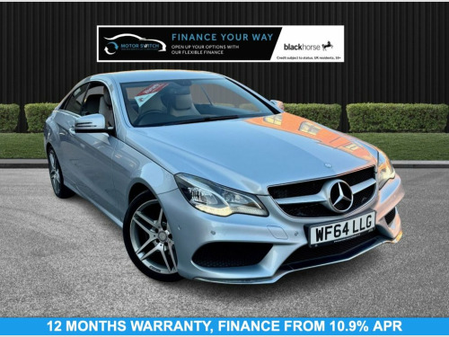 Mercedes-Benz E-Class  2.1 E220d BlueTEC AMG Line Coupe 2dr Diesel G-Tron