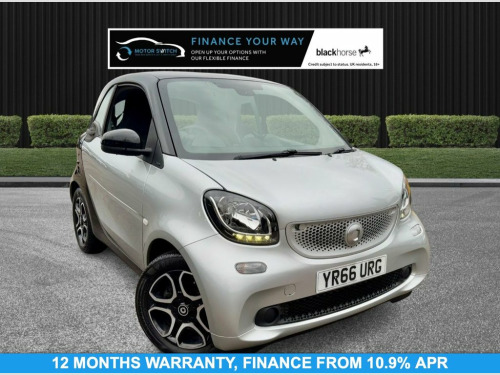 Smart fortwo  0.9T Prime (Premium) Coupe 2dr Petrol Twinamic Eur