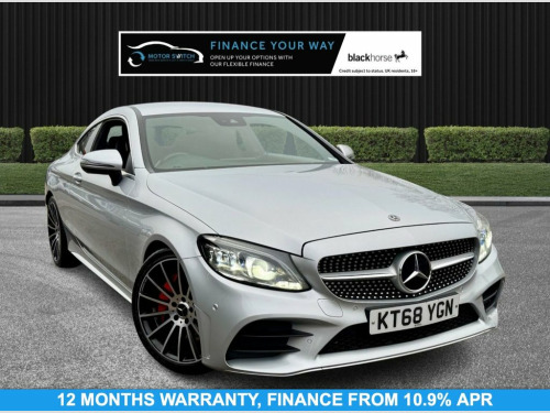 Mercedes-Benz C-Class  2.0 C300d AMG Line (Premium) Coupe 2dr Diesel G-Tr