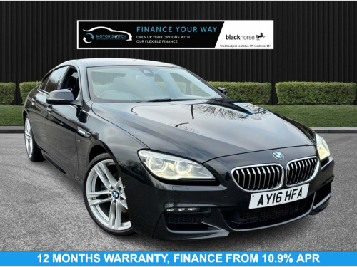 BMW 6 Series  3.0 640d M Sport Saloon 4dr Diesel Auto Euro 6 (s/