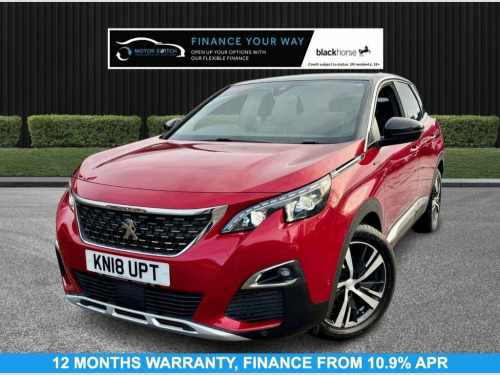 Peugeot 3008 Crossover  1.6 BlueHDi GT Line SUV 5dr Diesel Manual Euro 6 (