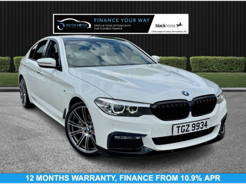 BMW 5 Series  2.0 520i GPF M Sport Saloon 4dr Petrol Auto Euro 6