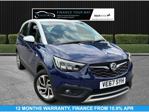 Vauxhall Crossland X  1.2 Turbo ecoTEC Tech Line Nav SUV 5dr Petrol Manu