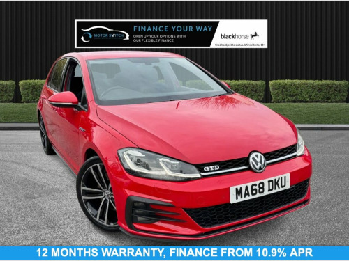 Volkswagen Golf  2.0 TDI GTD Hatchback 5dr Diesel Manual Euro 6 (s/