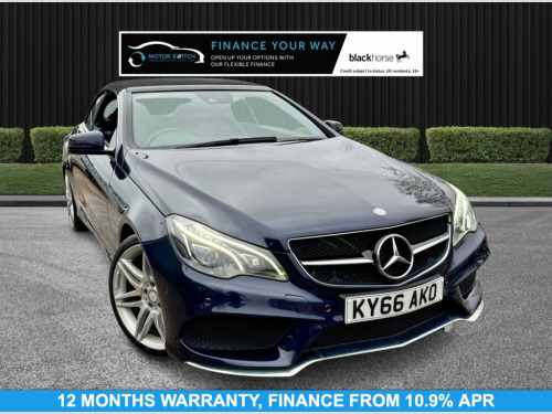 Mercedes-Benz E-Class  2.1 E220d AMG Line Edition Cabriolet 2dr Diesel G- 