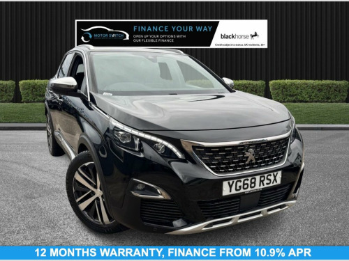 Peugeot 3008 Crossover  2.0 BlueHDi GT SUV 5dr Diesel EAT Euro 6 (s/s) (18 