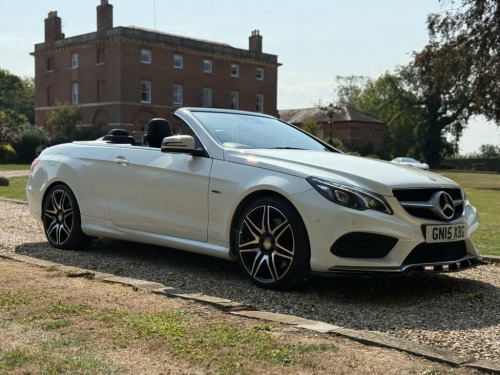 Mercedes-Benz E-Class E400 3.5 E400 V6 AMG Line Cabriolet 2dr Petrol G-Tronic