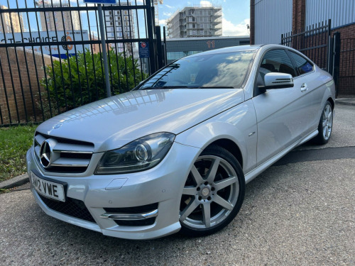 Mercedes-Benz C-Class C250 1.8 C250 BlueEfficiency AMG Sport G-Tronic+ Euro 5 (s/s) 2dr